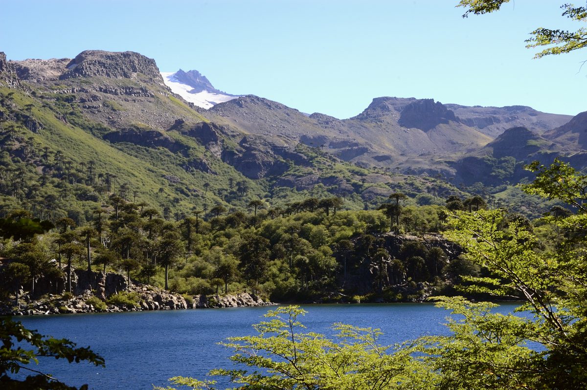 Vista a la laguna La Mula